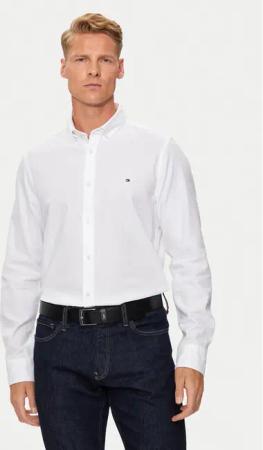 Tommy Hilfiger Hemd MW0MW34568 Weiß Slim Fit