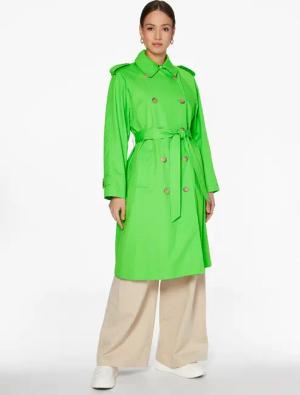 Tommy Hilfiger Tenchcoat WW0WW36960 Grün Regular Fit