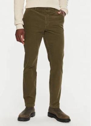 Tommy Hilfiger Stoffhose MW0MW32932 Khakifarben Regular Fit