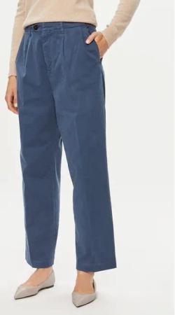 Tommy Hilfiger Stoffhose WW0WW42233 Blau Relaxed Fit
