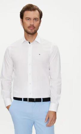 Tommy Hilfiger Hemd MW0MW35810 Weiß Regular Fit