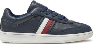 Tommy Hilfiger Sneakers Stripes Low Cut Lace-Up Sneaker T3X9-33645-1269 Dunkelblau