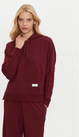Tommy Hilfiger Sweatshirt UW0UW04783 Dunkelrot Regular Fit