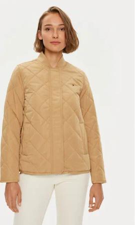 Tommy Hilfiger Übergangsjacke WW0WW42376 Beige Regular Fit