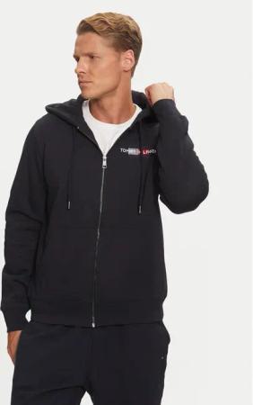 Tommy Hilfiger Sweatshirt Flag Embro MW0MW35540 Dunkelblau Regular Fit
