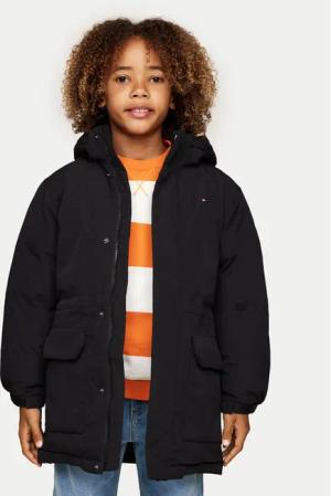 Tommy Hilfiger Winterjacke KS0KS00605 Schwarz Regular Fit