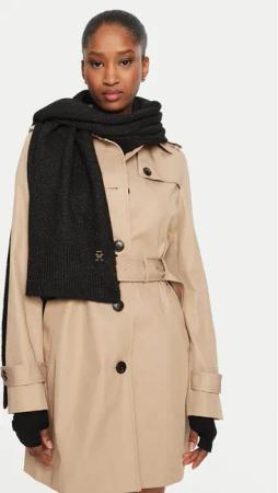 Tommy Hilfiger Schal AW0AW16646 Schwarz