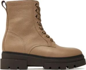 Tommy Hilfiger Stiefeletten Bicolor Leather Lace-Up FW0FW08160 Beige