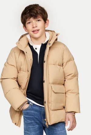 Tommy Hilfiger Daunenjacke KB0KB09401 Beige Regular Fit