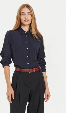 Tommy Hilfiger Hemd WW0WW43066 Dunkelblau Regular Fit