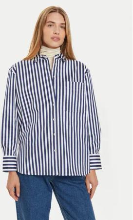 Tommy Hilfiger Hemd Banker WW0WW43044 Blau Regular Fit