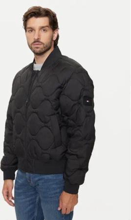 Tommy Hilfiger Bomberjacke MW0MW37341 Schwarz Regular Fit