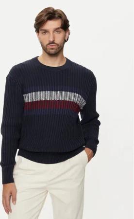 Tommy Hilfiger Pullover MW0MW37246 Dunkelblau Regular Fit