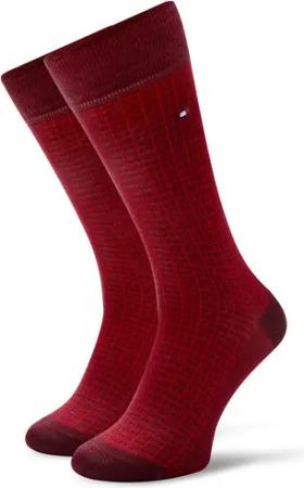 Tommy Hilfiger Hohe Herrensocken 701230606 Rot