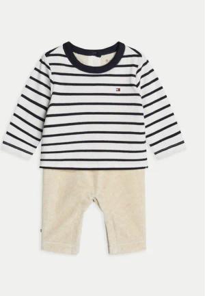 Tommy Hilfiger Kinderset Nautical Stripe Mixed 1 Piece KN0KN01938 Weiß Regular Fit