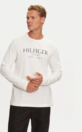 Tommy Hilfiger Longsleeve MW0MW36502 Weiß Regular Fit