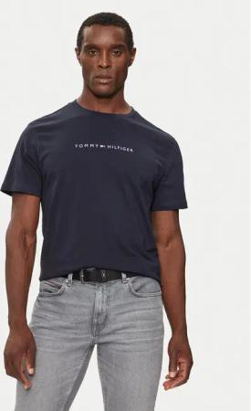 Tommy Hilfiger T-Shirt UM0UM03344 Dunkelblau Regular Fit