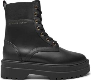 Tommy Hilfiger Schnürstiefeletten FW0FW08440 Schwarz