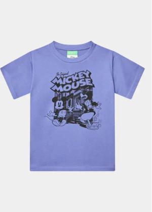 United Colors Of Benetton T-Shirt 3096G10B3 Violett Regular Fit