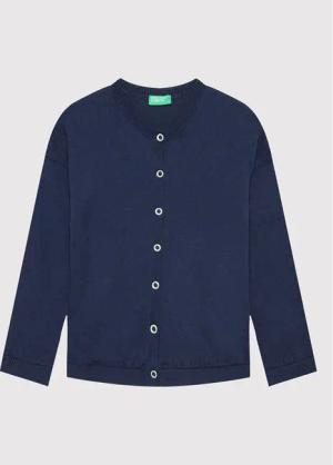 United Colors Of Benetton Strickjacke 1194G5007 Dunkelblau Regular Fit