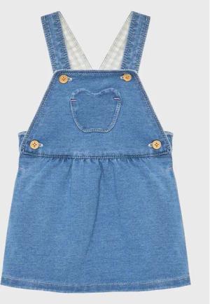 United Colors Of Benetton Jeanskleid 4BAYAT00I Blau Regular Fit