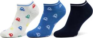 United Colors Of Benetton 3er-Set niedrige Kindersocken 6AO307032 Bunt