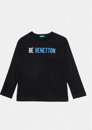 United Colors Of Benetton Bluse 3ATNC10EL Schwarz Regular Fit