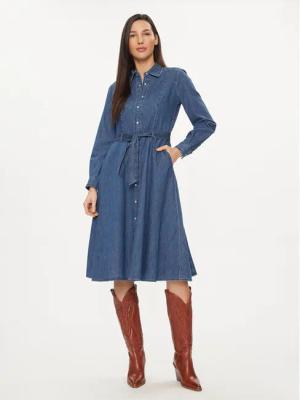 United Colors Of Benetton Jeanskleid 4RZKDV07A Blau Regular Fit