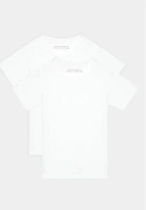 United Colors Of Benetton 2er-Set T-Shirts 3OP80M018 Weiß Regular Fit