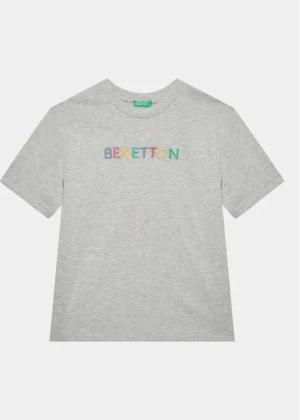 United Colors Of Benetton T-Shirt 3BL0C10DY Grau Regular Fit