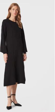 United Colors Of Benetton Strickkleid 1244DV00I Schwarz Relaxed Fit