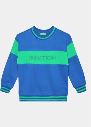 United Colors Of Benetton Sweatshirt 3FPPC202R Blau Regular Fit