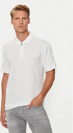 Armani Exchange Poloshirt 6DZFLC ZJM5Z 1116 Weiß Regular Fit