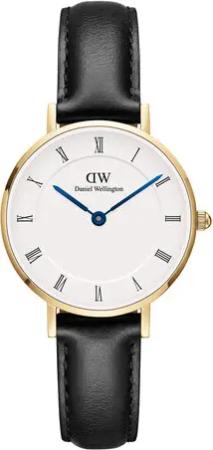 Daniel Wellington Uhr Petite Roman Numerals Shieffield DW00100686 Schwarz