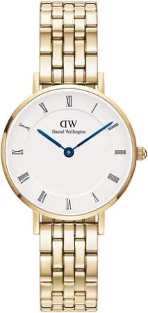 Daniel Wellington Uhr Petite Roman Numerals 5-Link DW00100682 Goldfarben