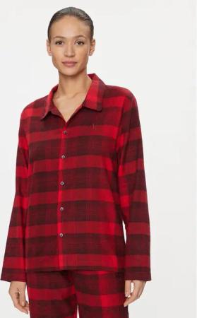Calvin Klein Underwear Pyjama-T-Shirt 000QS7034E Rot Relaxed Fit