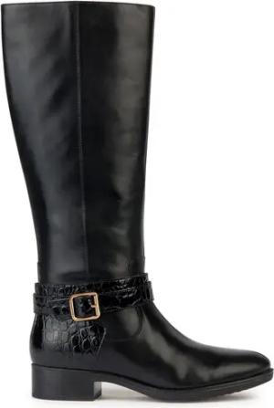 Geox Klassische Stiefel D Felicity D36G1A 04340 C9999 Schwarz