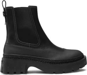 Coach Stiefeletten Jayla Leather Bootie CM770 Schwarz