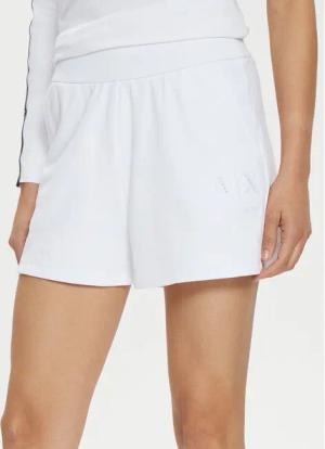 Armani Exchange Sportshorts 3DYS71 YJFDZ 1000 Weiß Regular Fit