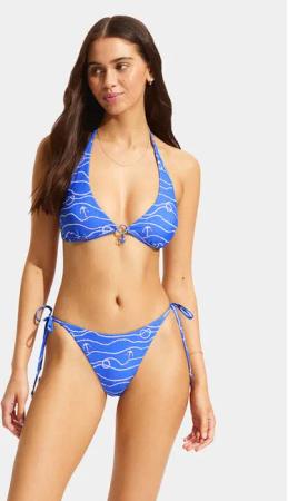 Seafolly Bikini-Oberteil Set Sail 31503 Blau