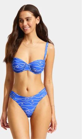 Seafolly Bikini-Oberteil Set Sail 31470 Blau