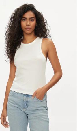 Lee Top 112350212 Écru Slim Fit