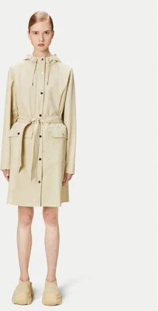 Rains Regenjacke Curve W Jacket W3 18130 Braun Regular Fit