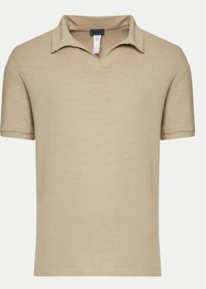 Hanro Poloshirt Loungy Summer 75918 Beige Slim Fit
