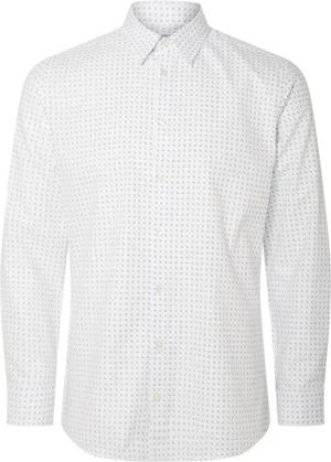 Selected Homme Hemd 16087706 Weiß Slim Fit