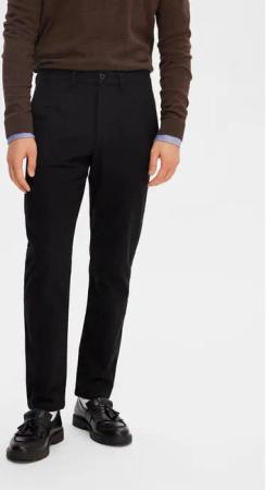 Selected Homme Chinos 16090139 Schwarz Slim Fit