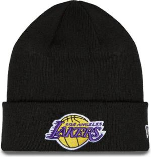 New Era Mütze Essential Cuff Beanie Los Angeles Lakers Hat 60348856 Schwarz