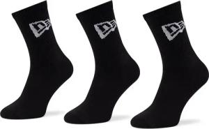 New Era 3er-Set hohe Unisex-Socken Flag Crew 13113643 Schwarz