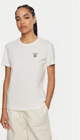 Aeronautica Militare T-Shirt 242TS2301DJ59 Weiß Regular Fit