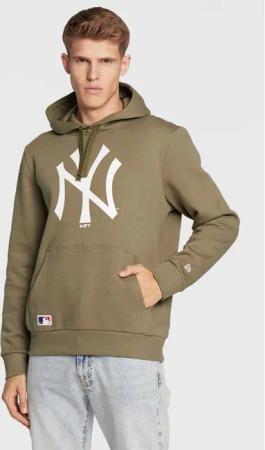 New Era Sweatshirt New York Yankees Team Logo 11863698 Grün Regular Fit